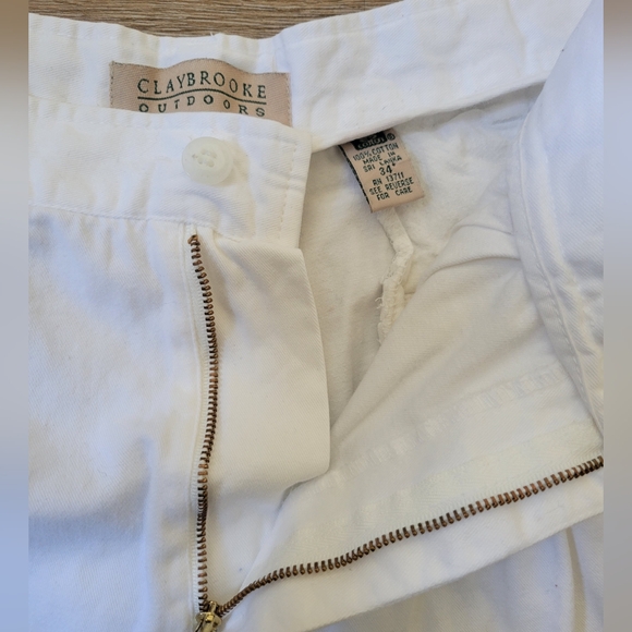 Classic White Men's Shorts - Picture 2 of 6